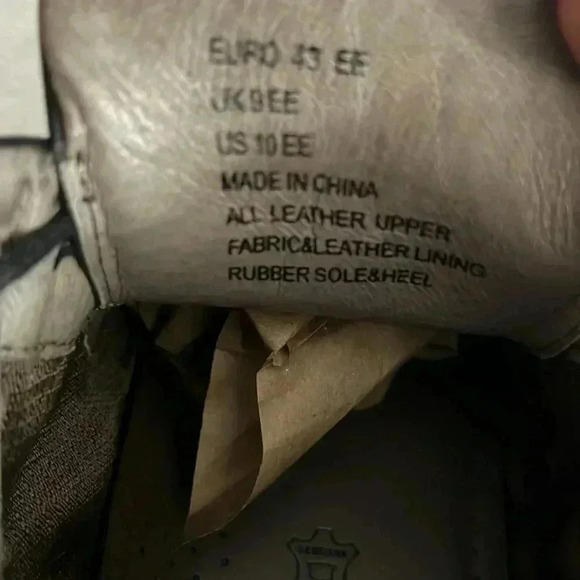 [10EE]Florsheim Baldwin  Black Leather Men Plain Toe Chukka Boots - Picture 10 of 12